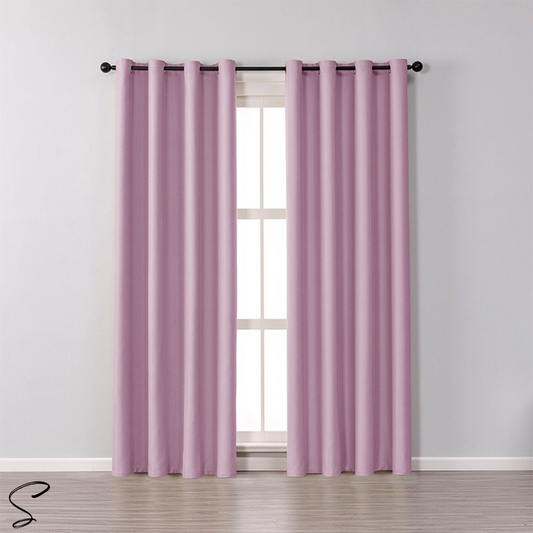 PINK BLACKOUT CURTAIN