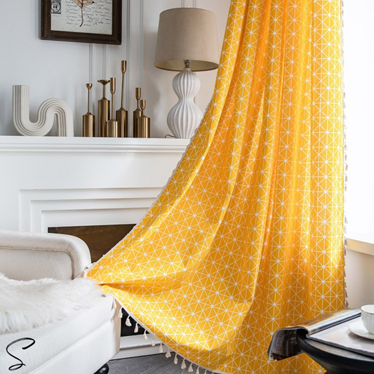 YELLOW CURTAIN